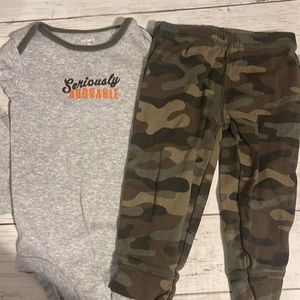 Baby Boy 2 Piece Outfit - Carter’s (Size 9M)